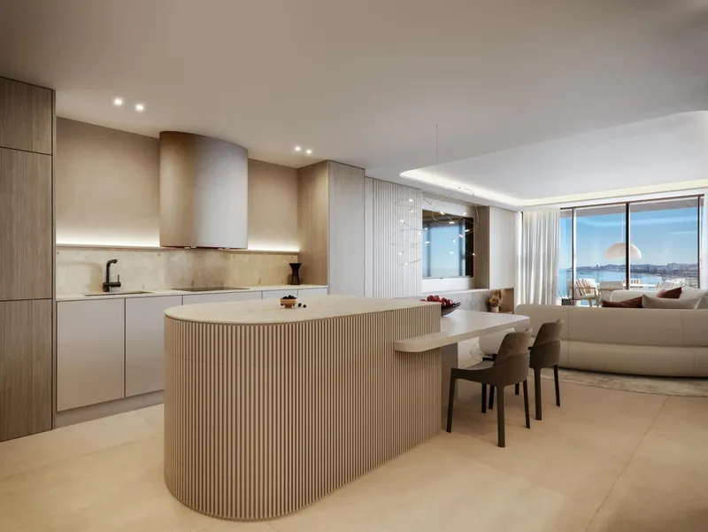 Luxury Sea View Apartments 100 m from the Beach in Carvajal, Fuengirola