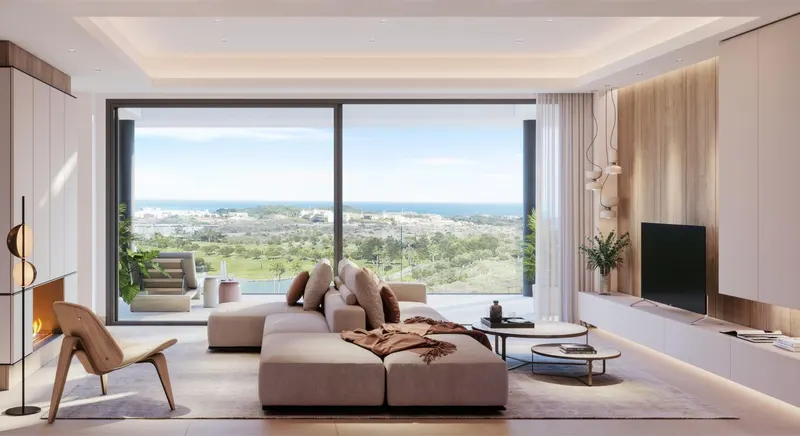 EXCLUSIVE COMPLEX WITH THE BEST GOLF AND SEA VIEWS IN MIJAS