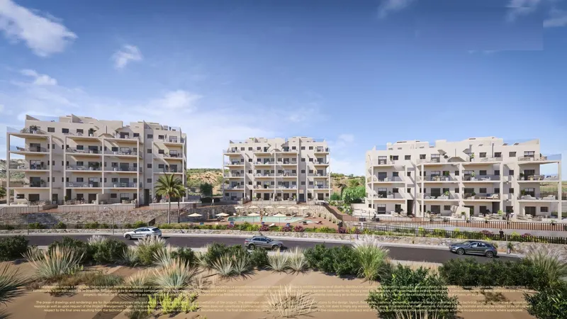 Nowe apartamenty i wille bliźniacze w Corvera Hills Golf – Murcja