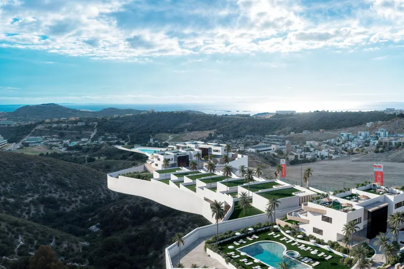 New Build Homes with Panoramic Views in Finestrat-Benidorm