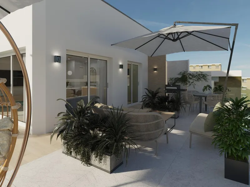 Apartamentos de nueva construcción cerca de la playa en el centro de Guardamar del Segura