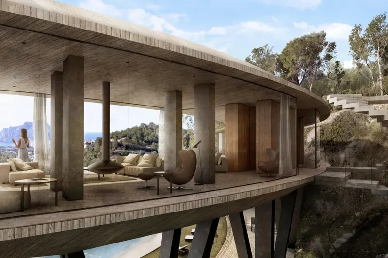 Luxury Avant-Garde Villa with Sea Views in Benissa Costa