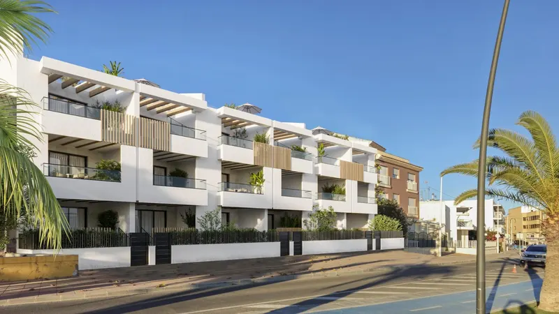 RESIDENCIAL DE OBRA NUEVA EN PRIMERA LÍNEA DE PLAYA EN SAN PEDRO DEL PINATAR