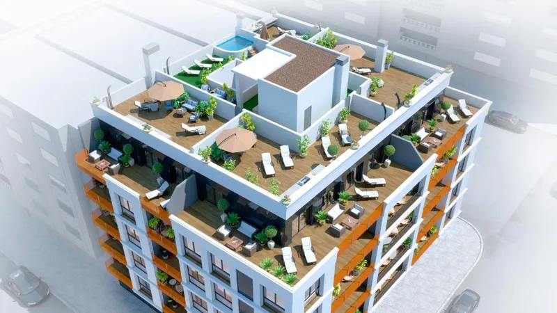 Modernos apartamentos de nueva construcción en el centro de Torrevieja, Costa Blanca