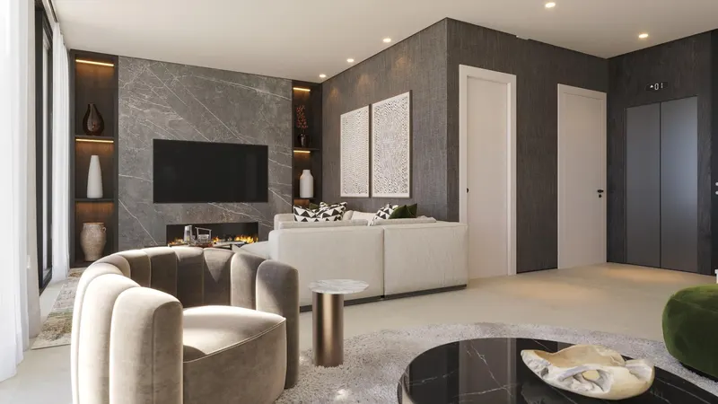 VILLA DE LUJO DE OBRA NUEVA CERCA DE ESTEPONA
