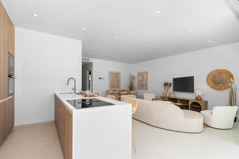 Villas de nueva construcción cerca de Serena Golf en Los Alcázares