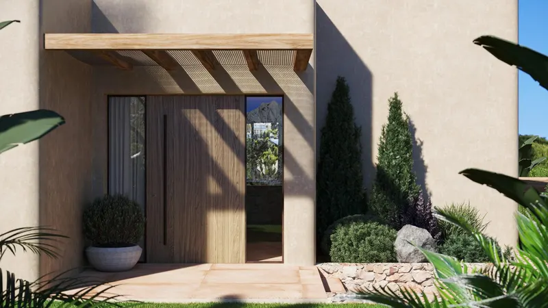 Villa de nueva construcción estilo Ibiza con características de lujo en Jávea