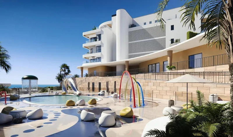 Luxury New Build Apartments in Cerrado del Águila Golf, Mijas with Sea and Golf Views