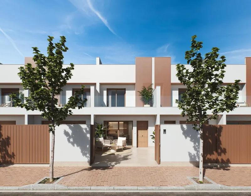 Viviendas Adosadas de Diseño Contemporáneo con Piscina Privada