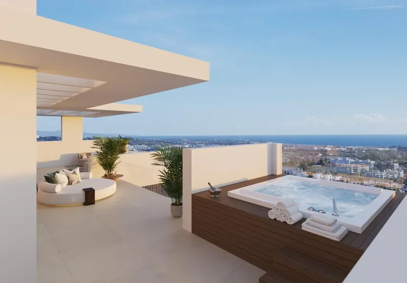 VILLA DE LUJO DE OBRA NUEVA CERCA DE ESTEPONA