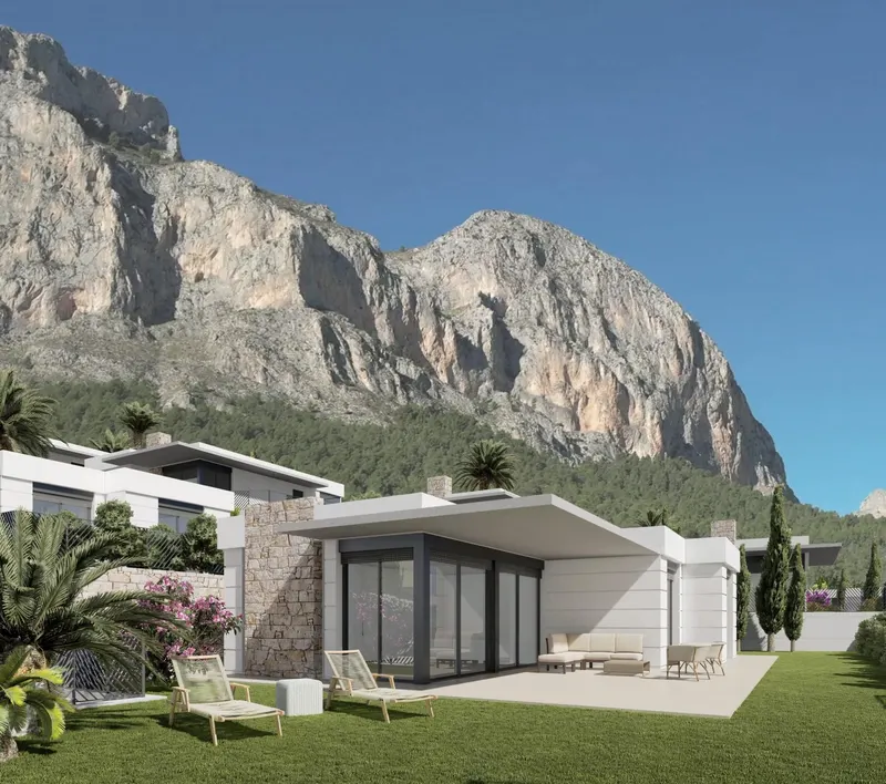 Chalets de Nueva Construcción en Polop, Alicante