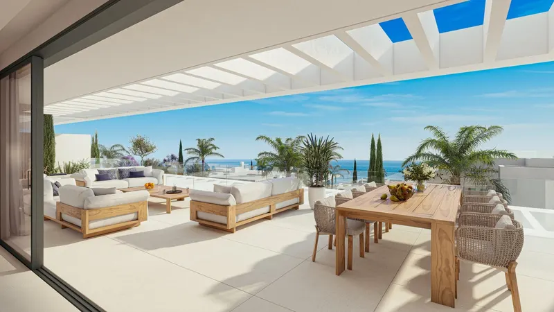 New Build Homes in Marbella East with Sea and Golf Views