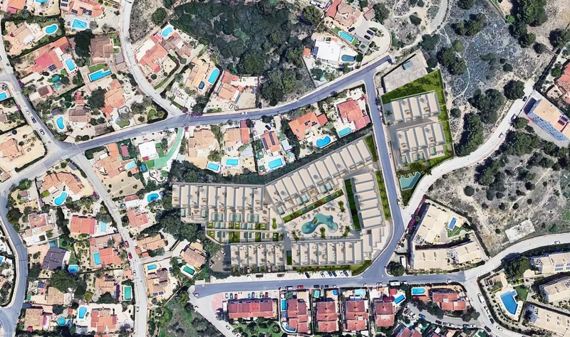 Apartamentos de nueva construcción con vistas abiertas en Alfaz del Pi