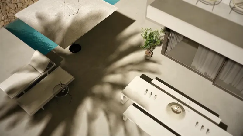 Villas de lujo de nueva construcción en primera línea de playa en Puerto de Mazarrón