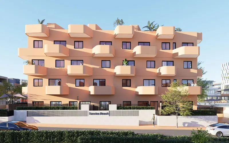 Apartamentos de nueva construcción con vistas al mar en Muchavista, El Campello