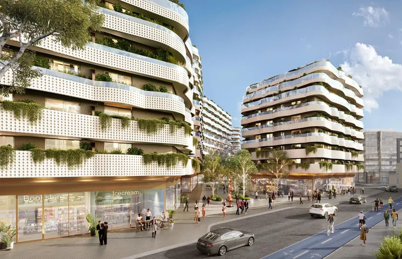Luksusowe, nowo wybudowane apartamenty w centrum Gibraltaru z widokiem na marinę i Skałę