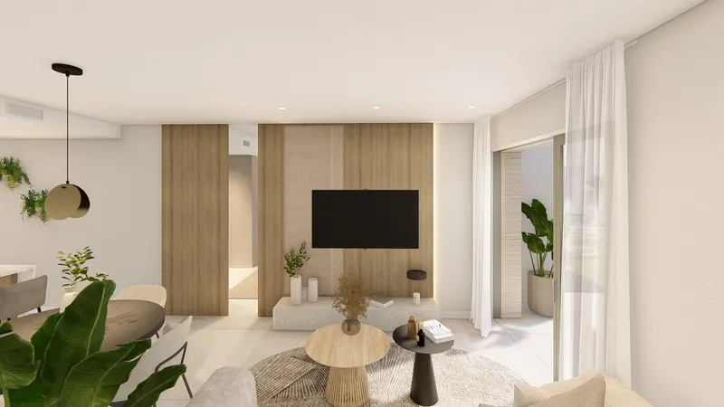 New Build Resort Apartments at La Serena Golf-Los Alcazares Near the Beach