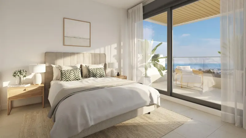 Apartamentos de Obra Nueva con Vistas al Mar en Selwo, Estepona