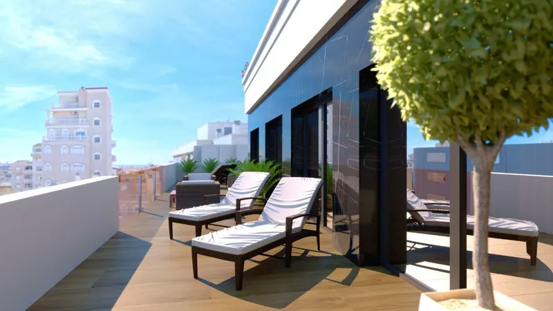 Nowoczesne apartamenty w centrum Torrevieja na Costa Blanca