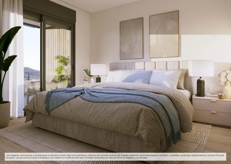 Apartamentos de nueva construcción en venta en Finestrat con vistas al mar y servicios al estilo de un complejo turístico