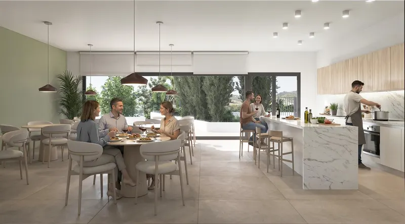 Apartamentos de nueva construcción con vistas al mar en Balcón de Finestrat, Costa Blanca