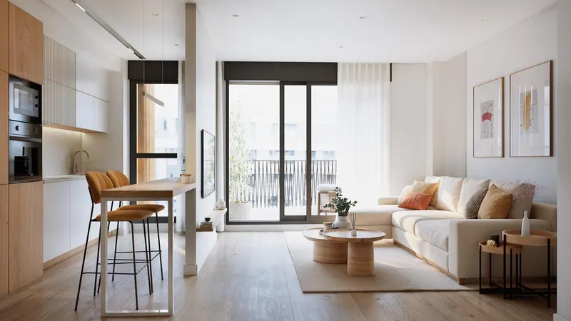 Apartamentos de nueva construcción de estilo contemporáneo en Málaga con servicios de primera calidad y diseño sostenible