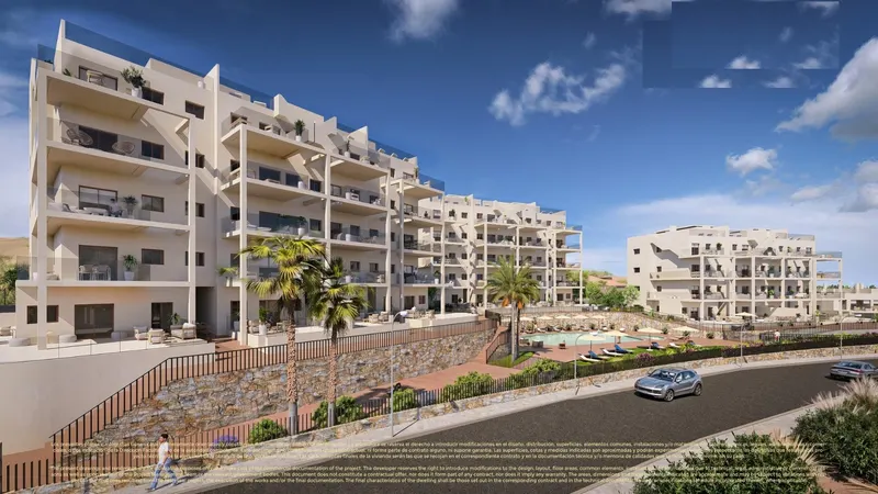 Nowe apartamenty i wille bliźniacze w Corvera Hills Golf – Murcja