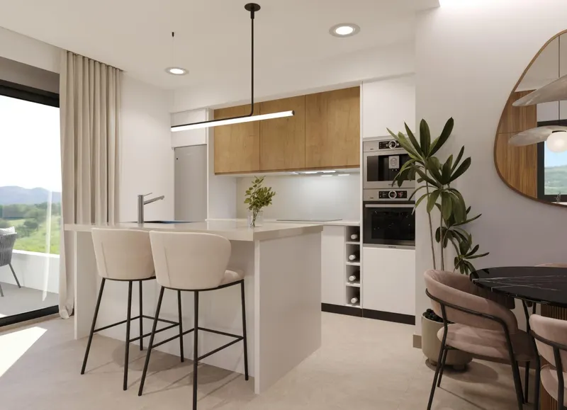 Apartamentos de Obra Nueva en Hacienda del Álamo Golf Resort, Murcia