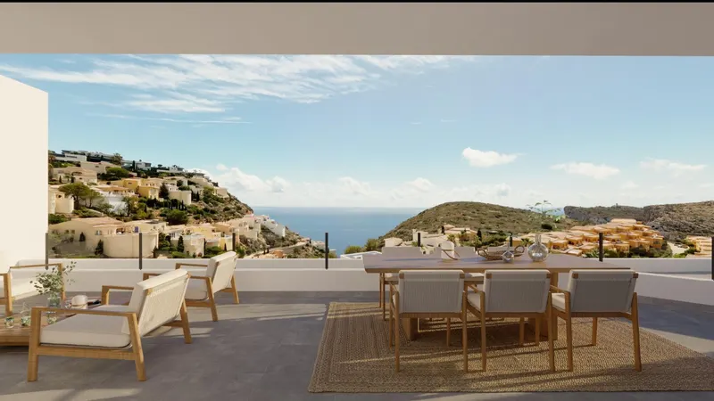 Apartamentos de nueva construcción en Cumbre del Sol Benitatxell, entre Jávea y Moraira