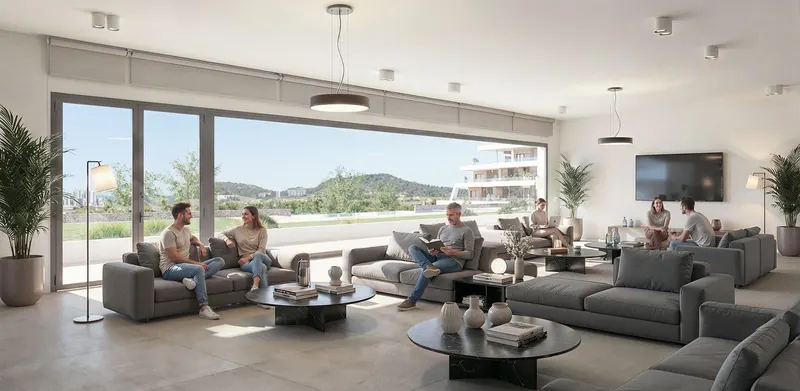 Apartamentos de nueva construcción con vistas al mar en Balcón de Finestrat, Costa Blanca