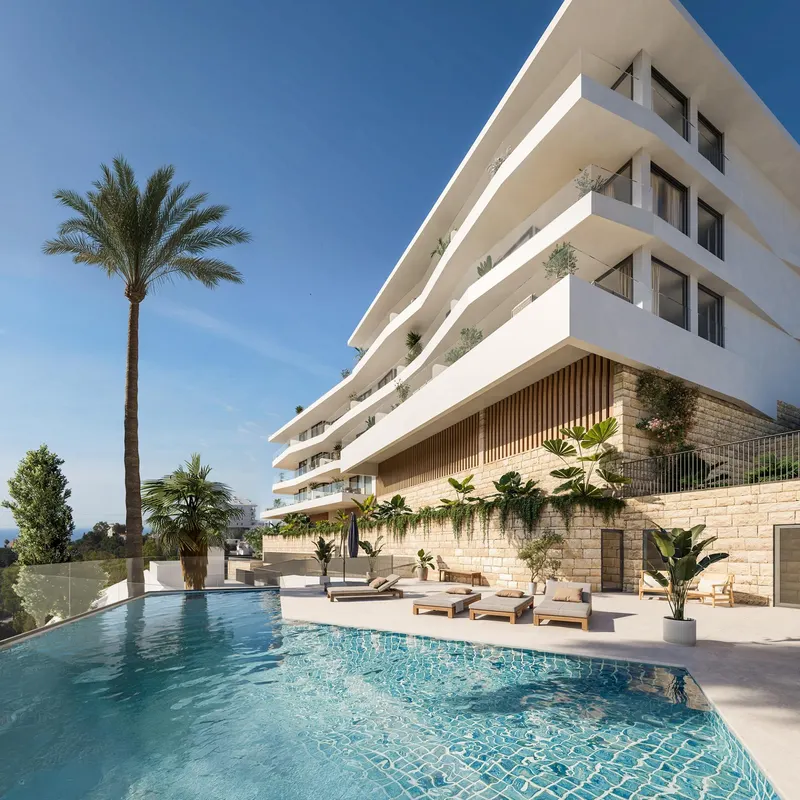 New Build Apartments with Sea Views in Torreblanca del Sol, Fuengirola