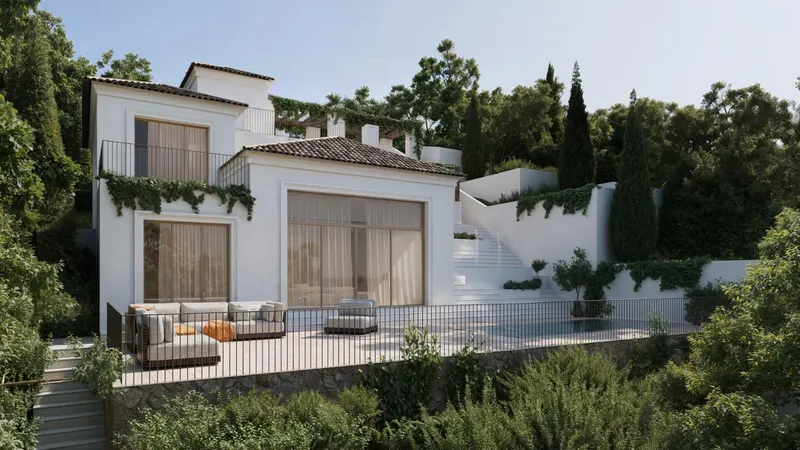Luksusowe nowe wille na sprzedaż w Elviria-Marbella East w pobliżu plaży