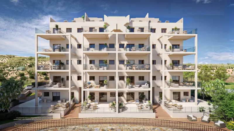 Nowe apartamenty i wille bliźniacze w Corvera Hills Golf – Murcja
