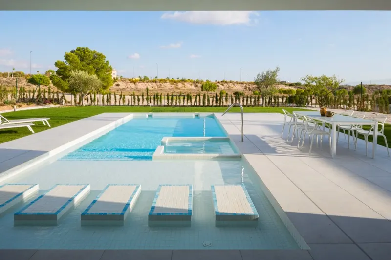VILLAS DE OBRA NUEVA EN ALTAONA GOLF RESORT, MURCIA