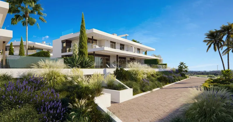 New Build Homes in Marbella East with Sea and Golf Views