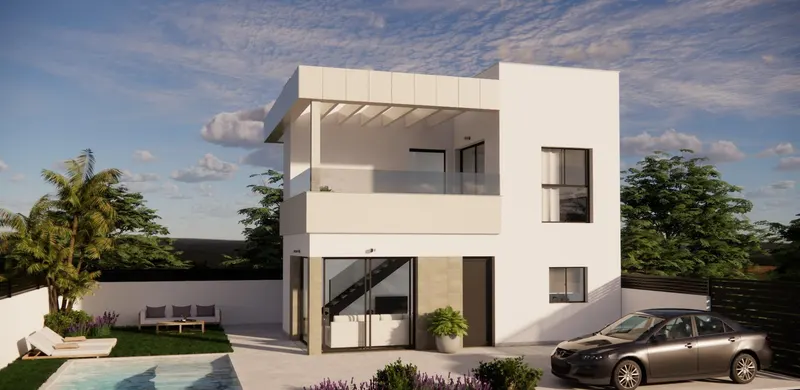 Villas modernas con piscina privada en Vistabella Golf Resort, Orihuela