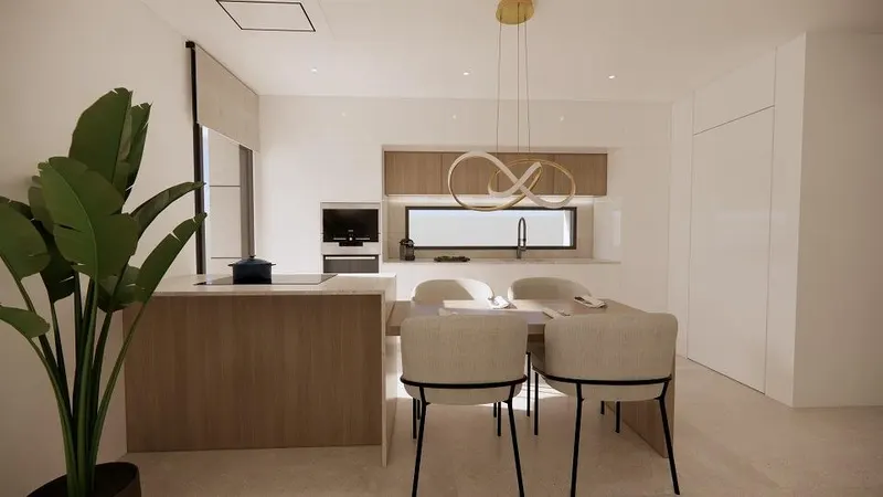 New Build Villas with private pool and solarium in San Luis, Torrevieja