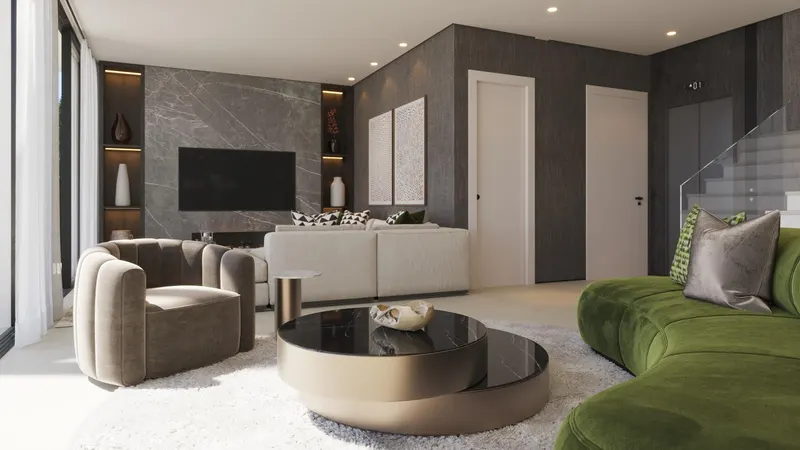 VILLA DE LUJO DE OBRA NUEVA CERCA DE ESTEPONA