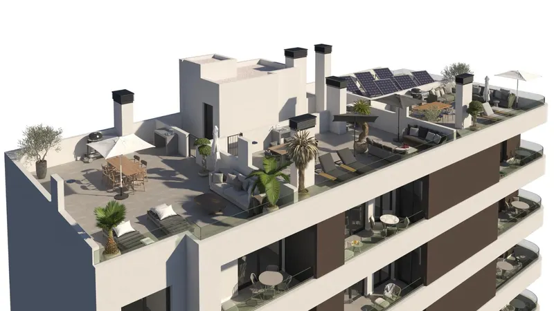 Nowoczesne apartamenty w nowym budownictwie w Santa Pola, zaledwie 500 metrów od plaży