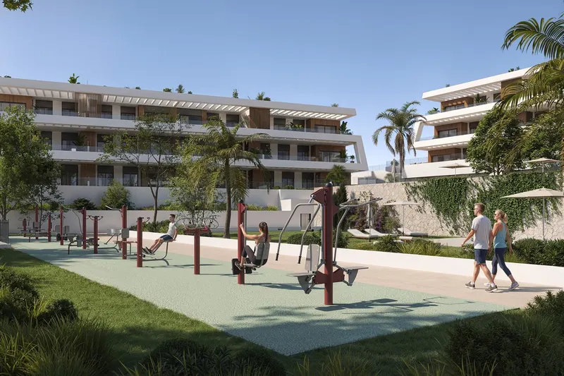 Apartamentos de nueva construcción con vistas al mar en Balcón de Finestrat, Costa Blanca