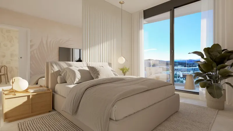 Modernos apartamentos de un dormitorio en Mijas Costa