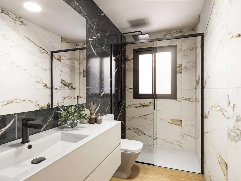 Apartamentos modernos de nueva construcción en venta en Torrevieja, a 300 m de Playa del Cura