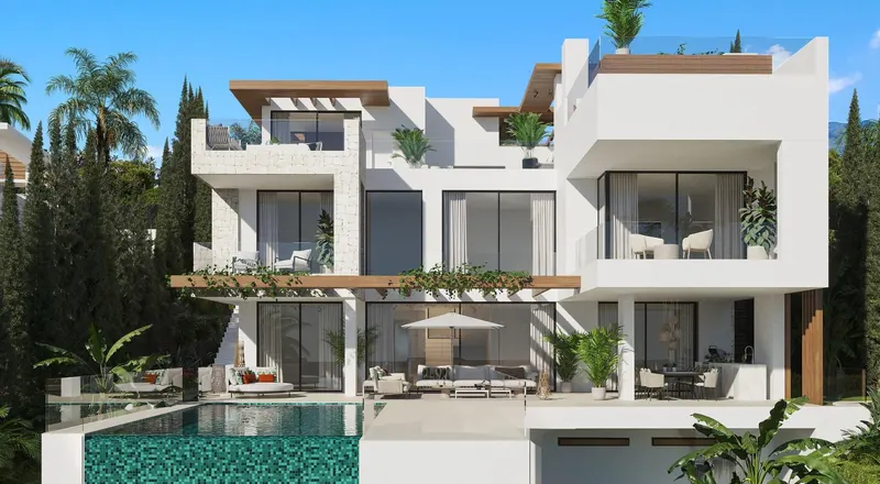 VILLA DE LUJO DE OBRA NUEVA CERCA DE ESTEPONA