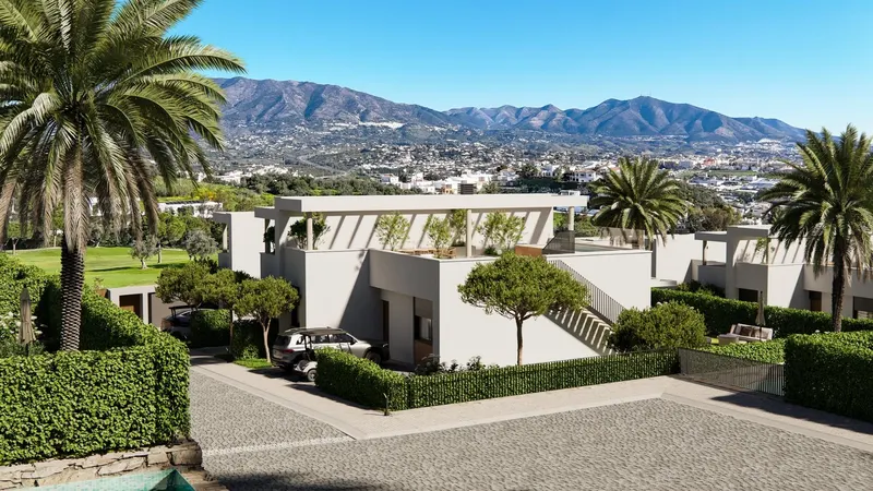 Adosados y chalés adosados de nueva construcción exclusivos en Cerrado del Águila, Mijas Costa