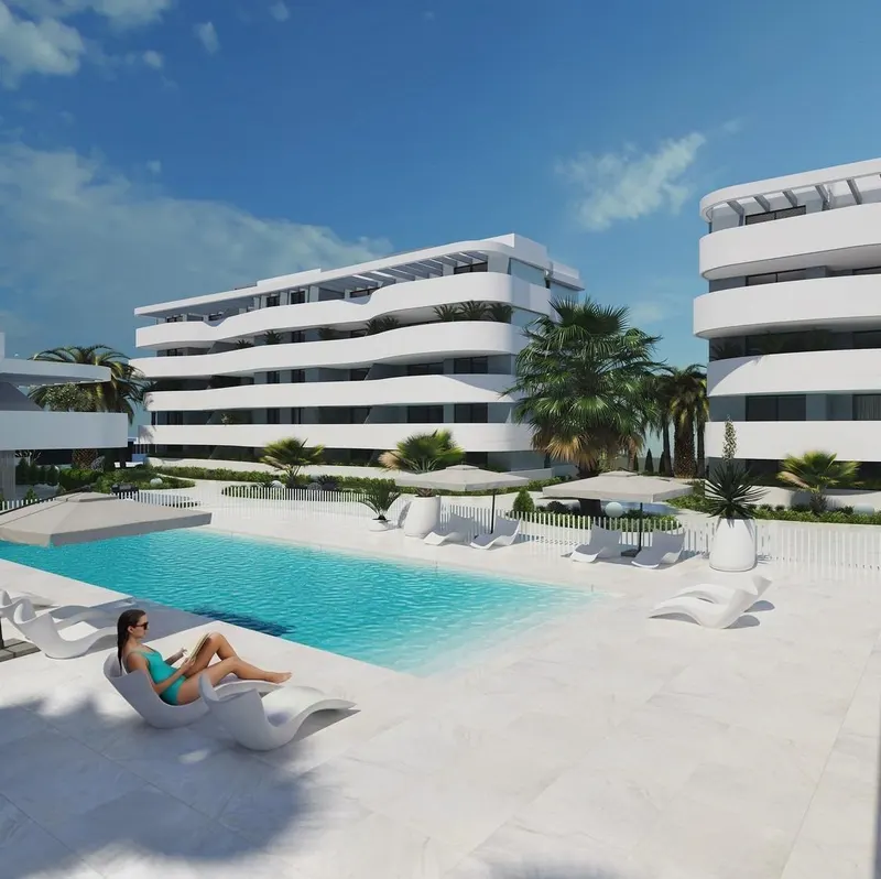 New Buils Apartments and Townhouses in El Raso (Guardamar del Segura)
