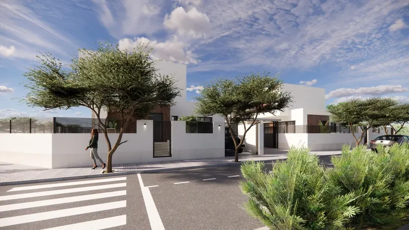 New Build Semi detached villas in Dolores