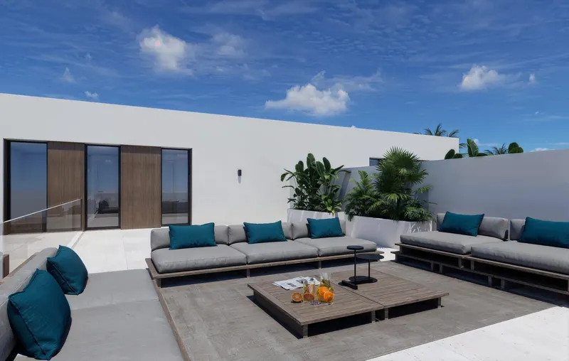 Exclusivas villas adosadas en primera línea de lago en Santa Rosalia Lake and Life Resort