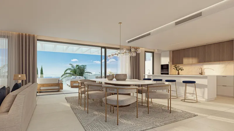 New Build Homes in Marbella East with Sea and Golf Views