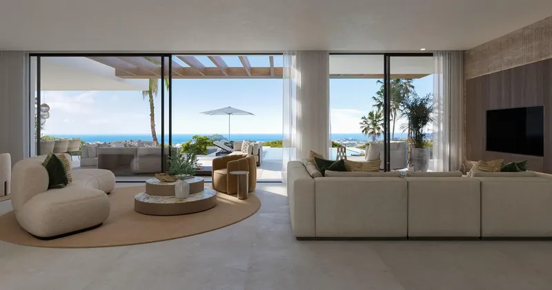 VILLA DE LUJO DE OBRA NUEVA CERCA DE ESTEPONA