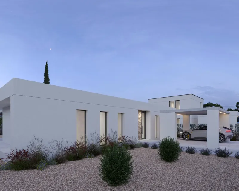 Exclusive villas with private pools at Hacienda del Álamo Golf Resort, Costa Cálida